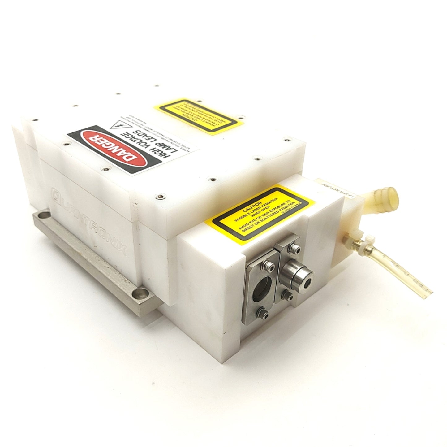 Used Quantronix Lamp Pump LASER Head/Chamber, Nd:YAG from Lumonics LWSPe *No Anode*