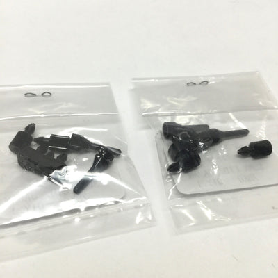 New Lot of 2 SUNX Panasonic FX-AT4 UFXAT4 Fiber Optic Sensor Adapter ?1mm Attachment