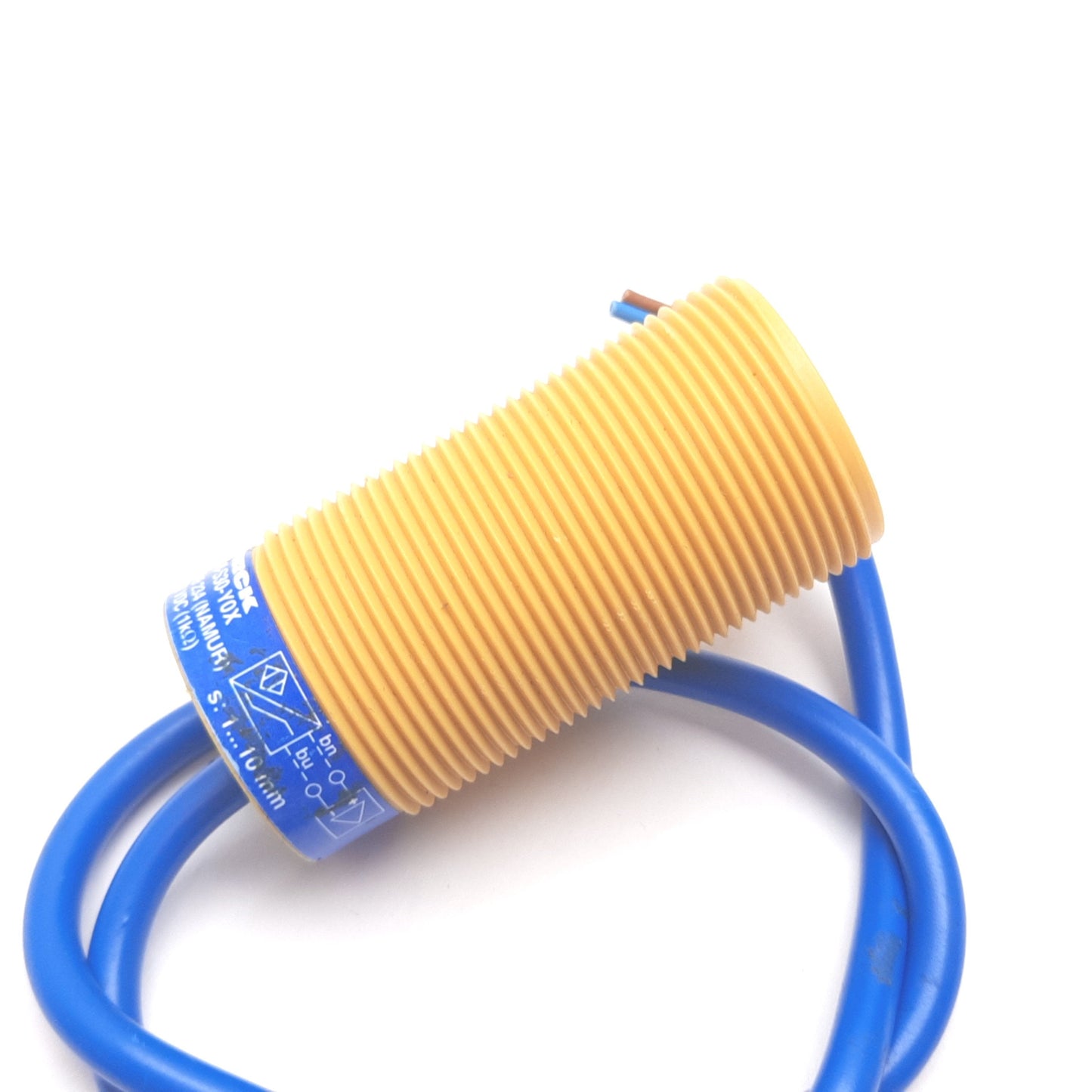Used Turck BC10-S30-Y0X Capacitive Proximity Sensor, 1-10mm, 8.2VDC, M30, 350mm