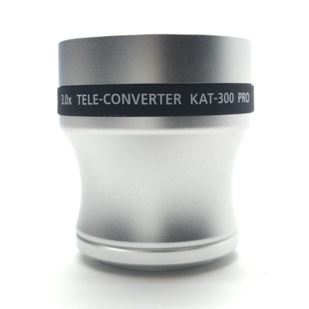 Used Kenko KAT-300 PRO Telephoto Conversion Lens 3X Triples Focal Length 30.5mm Mount