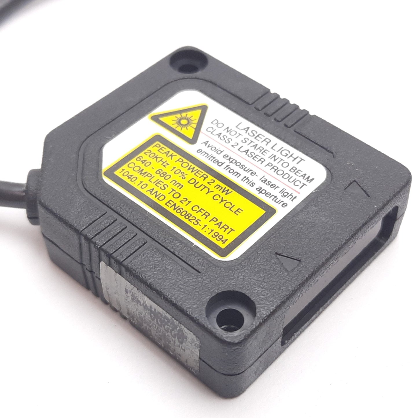 Used Banner PD45VP6LLPQ Polarized Retroreflective Laser Sensor, 10.6m, 10-30VDC, PNP