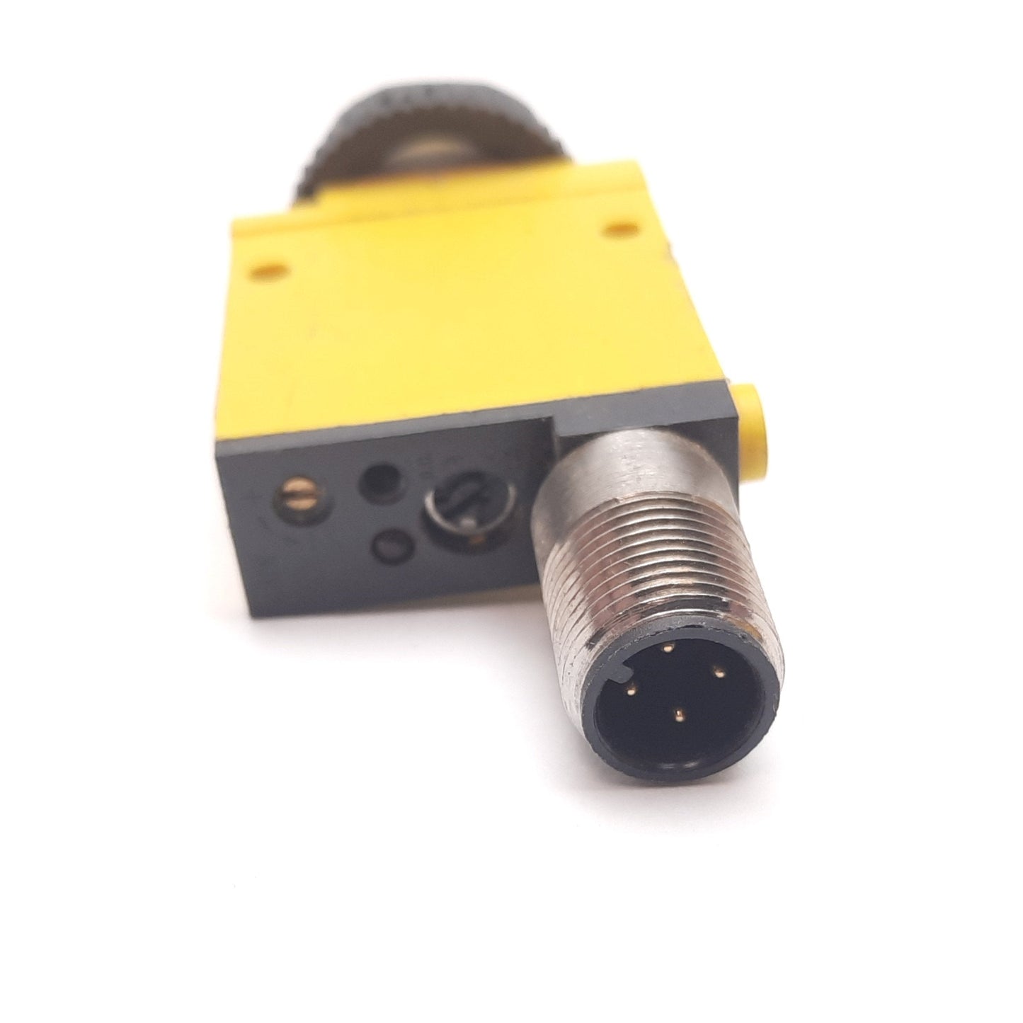 Used Banner SM312FVQD Mini-Beam Fiber Optic Sensor, 10-30VDC, Bipolar PNP NPN