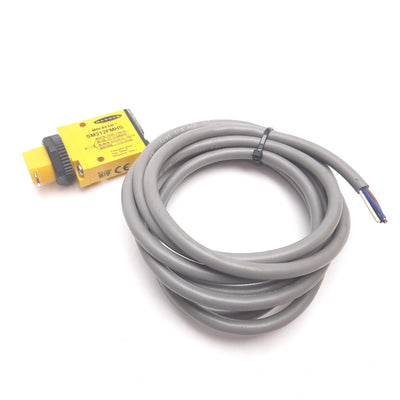 Used Banner SM312FMHS Fiber Optic Amplifier, 10-30VDC, Bipolar NPN / PNP, 4-Wire