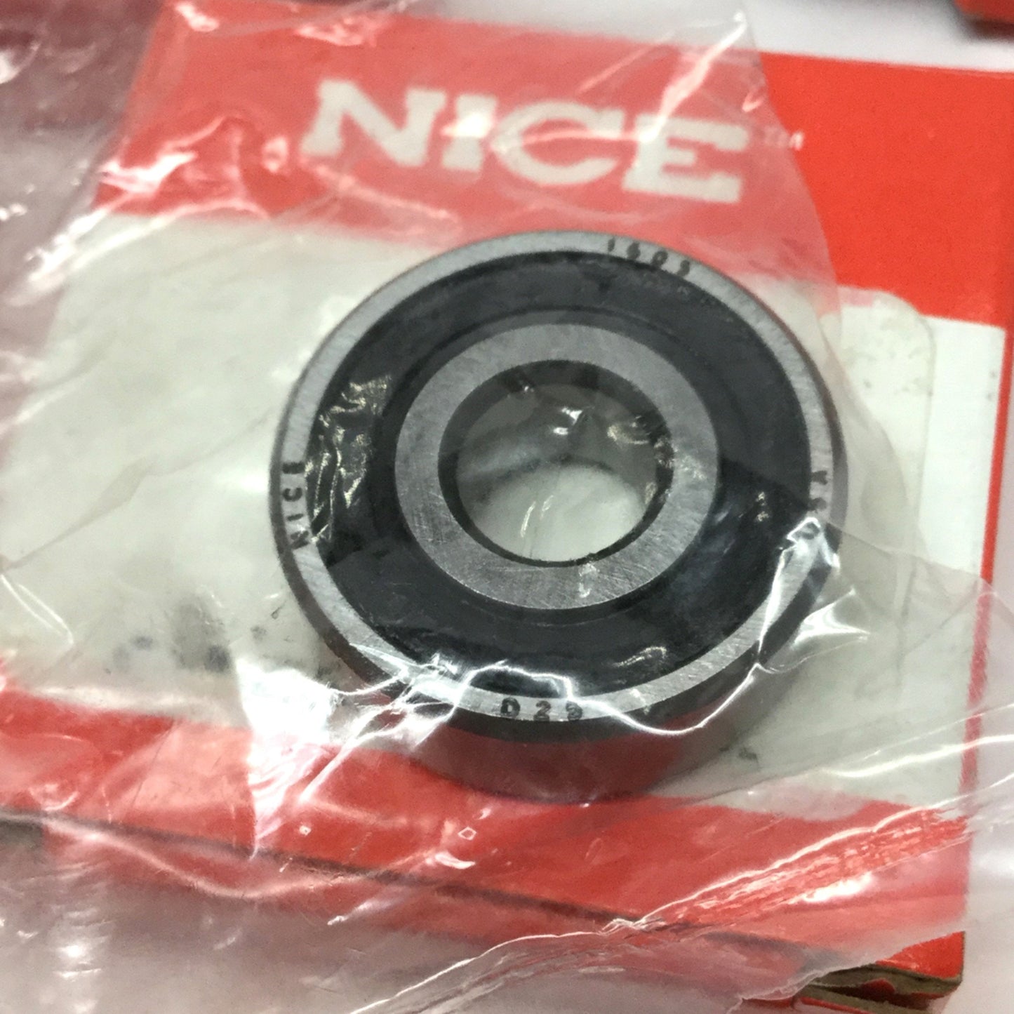 New Lot of 7 NICE 1605DCTNTG18 Radial Ball Bearings Double Sealed 3/8" Bore, 7/8" OD