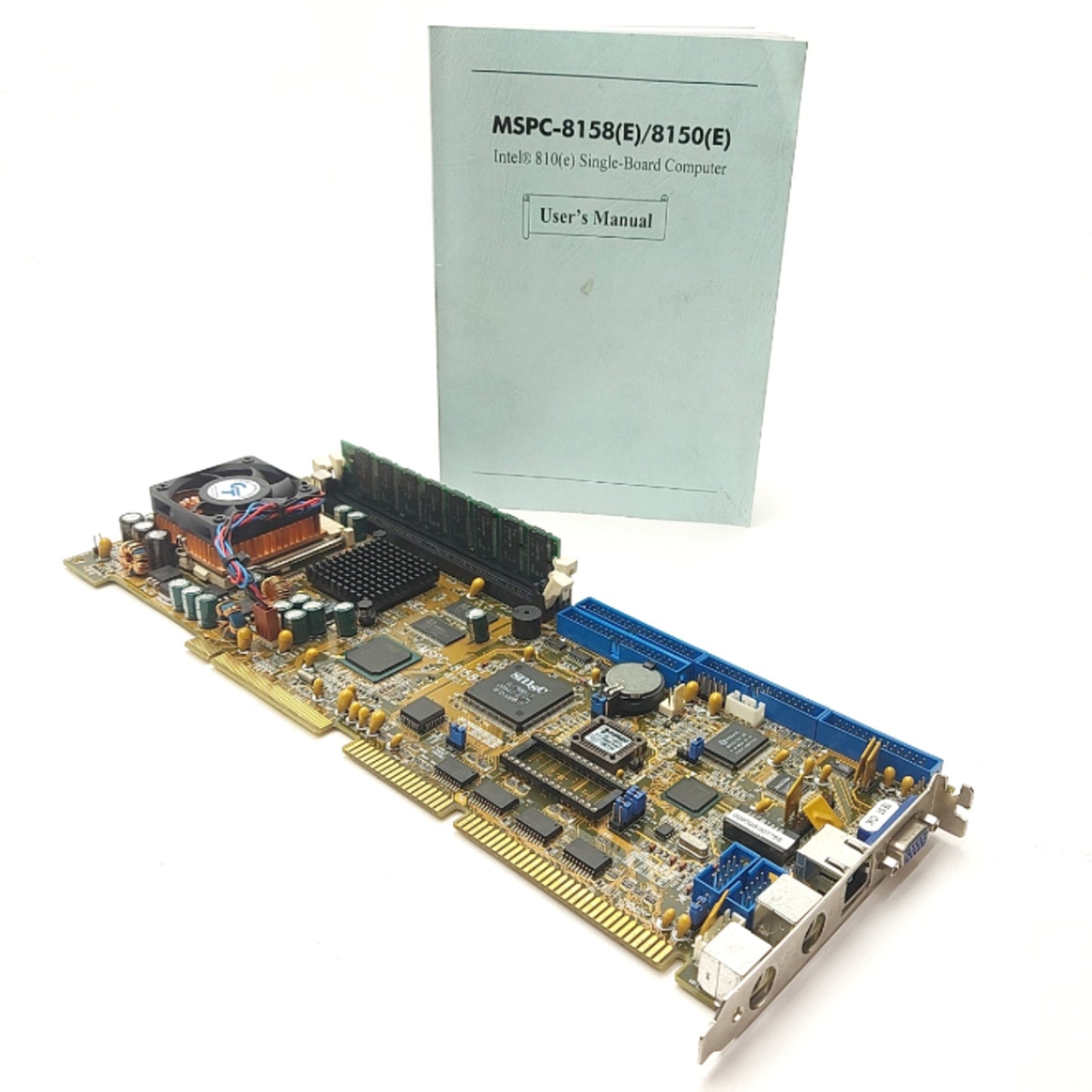 New Other Macrotek MSPC-8158 Single Board Computer, Intel Celeron 566MHz, 128MB RAM, PICMG