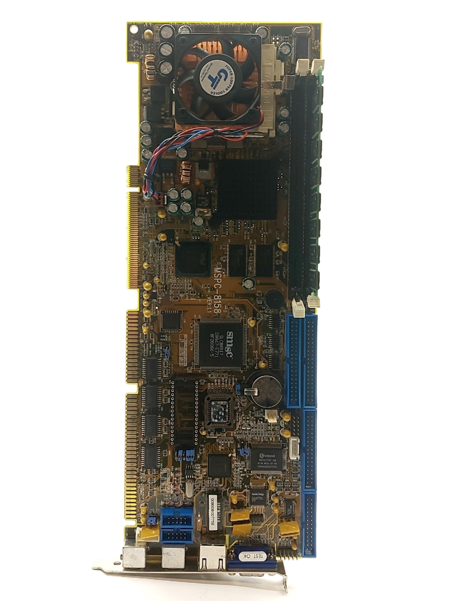 New Other Macrotek MSPC-8158 Single Board Computer, Intel Celeron 566MHz, 128MB RAM, PICMG