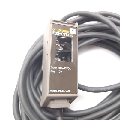 New Other Omron E3S-CT61-L Through-Beam Photoelectric Sensor Emitter, Range: 30m, 10-30VDC