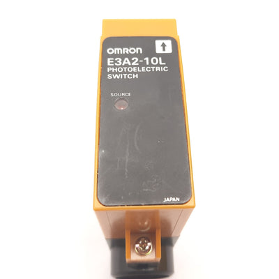 Used Omron E3A2-10L Photoelectric Sensor Emitter, 10m, 24-240VAC 12-240VDC