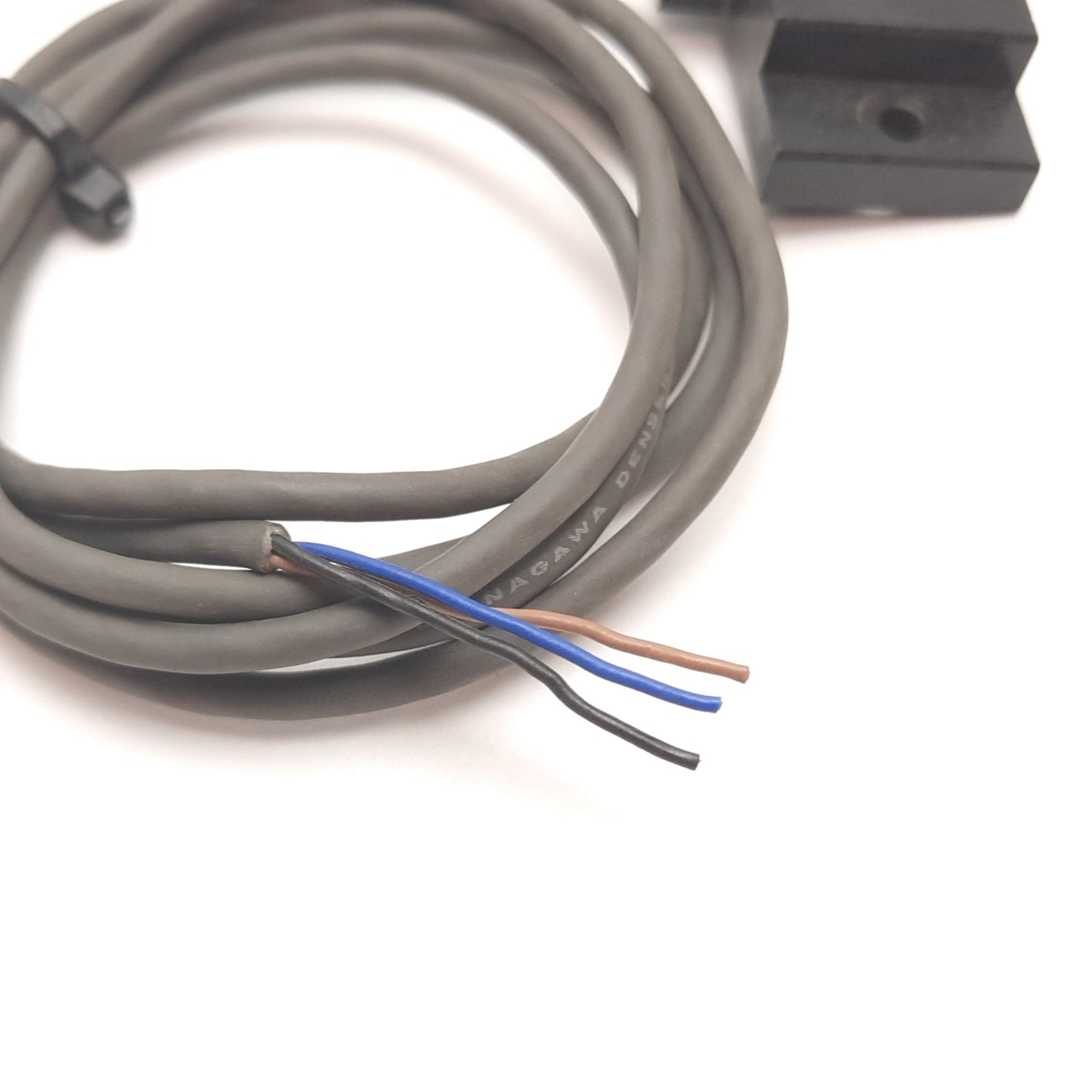 Used Omron E2K-F10MC1 Capacitive Proximity Sensor, 10mm, 12-24VDC 100mA, NPN N/O