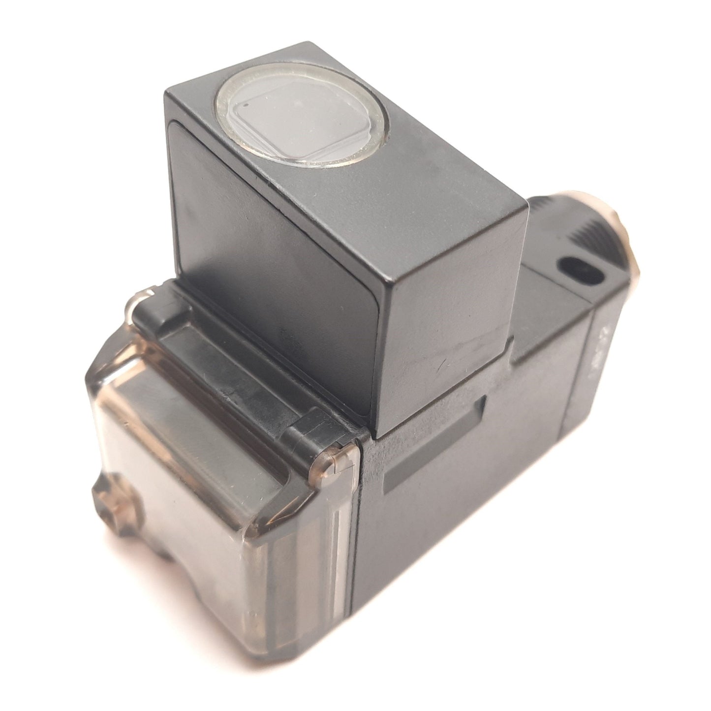 Used Allen Bradley 42GRXC-10200-QD Photoelectric Sensor, 10-30VDC, PNP NPN, 5-Pin