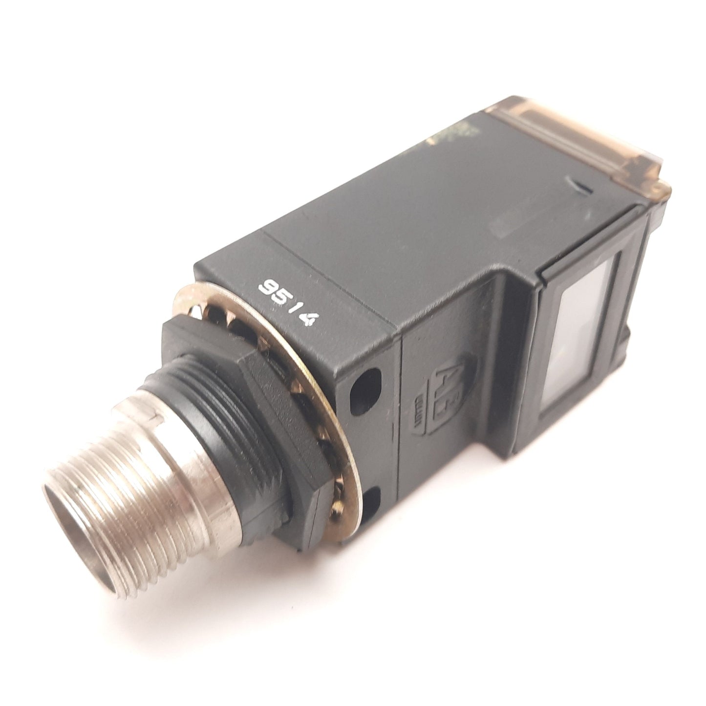 Used Allen Bradley 42GRXU-10200-Q1 Photoelectric Sensor, 10-30VDC, PNP NPN, 5-Pin