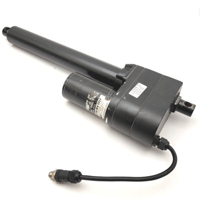 Used Midwest Motion MMP LA5-24V-40-A-300-P Linear Actuator 24VDC Stroke 12" 0.25"/sec