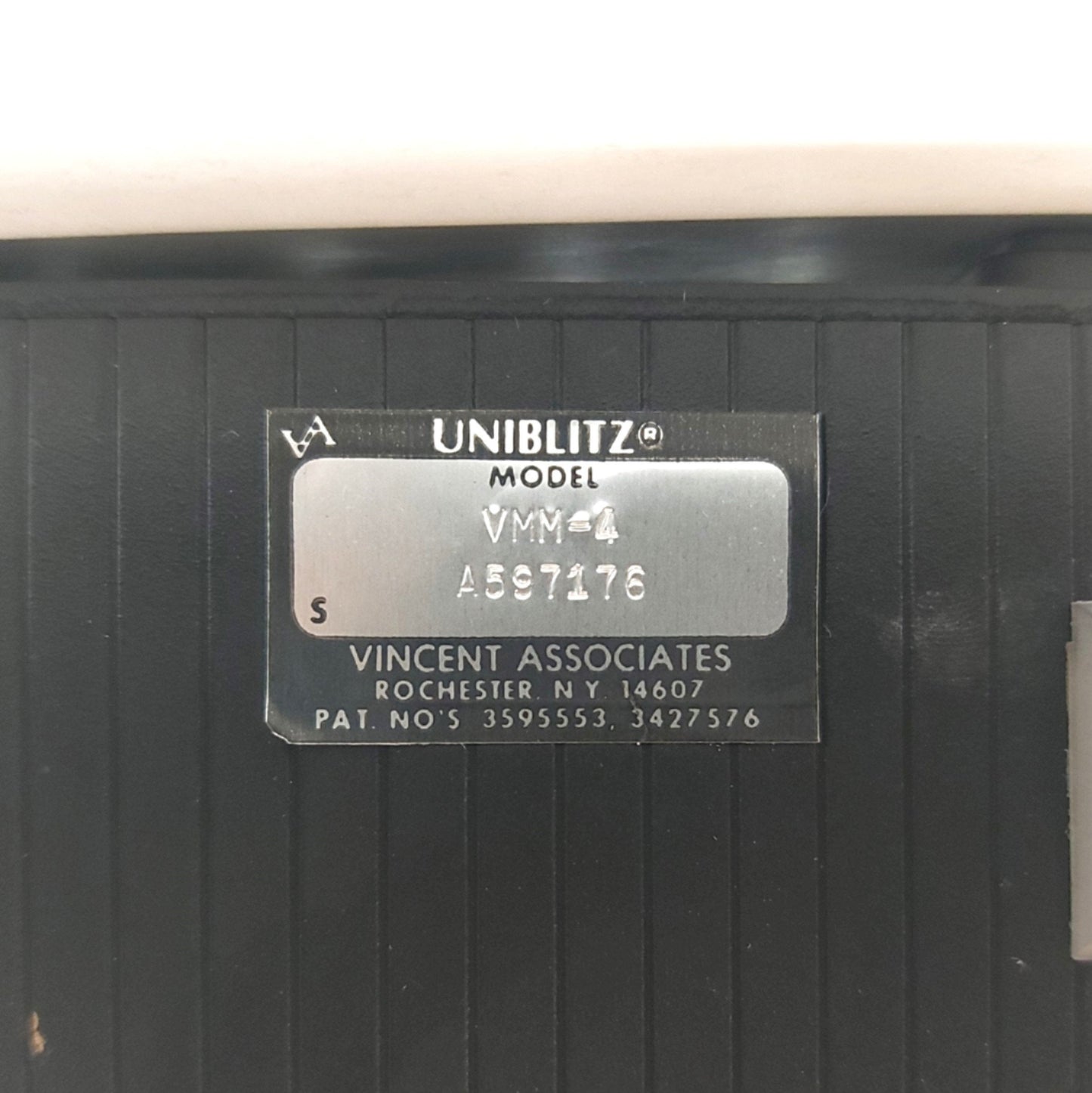 Used Vincent VMM-4 Uniblitz Electronic Optical Shutter Drive, 4-Channel, 120VAC