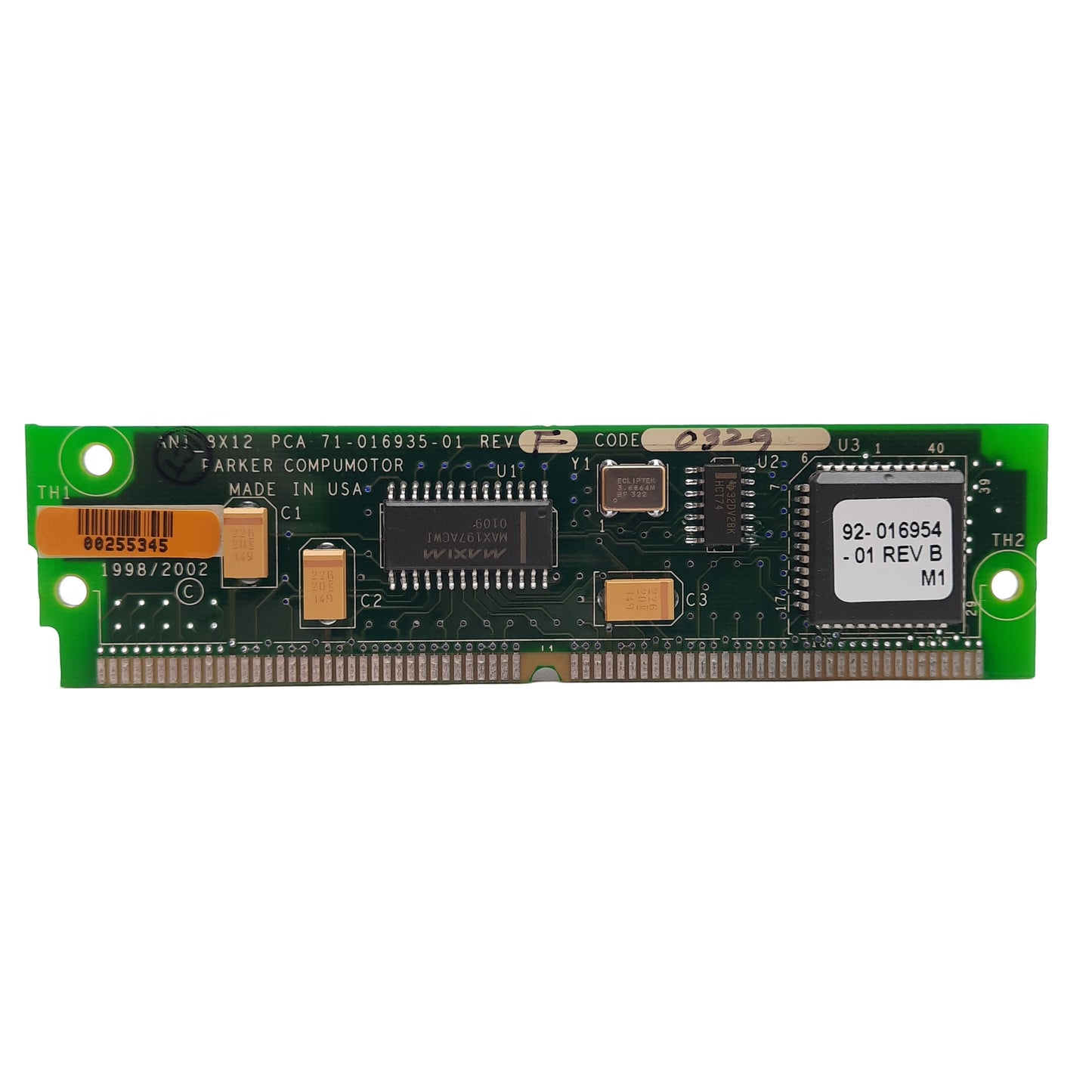 Used Parker SIM8-AN-IN Analog Input Card Insert Module, 8x ñ10VDC, for EVM32