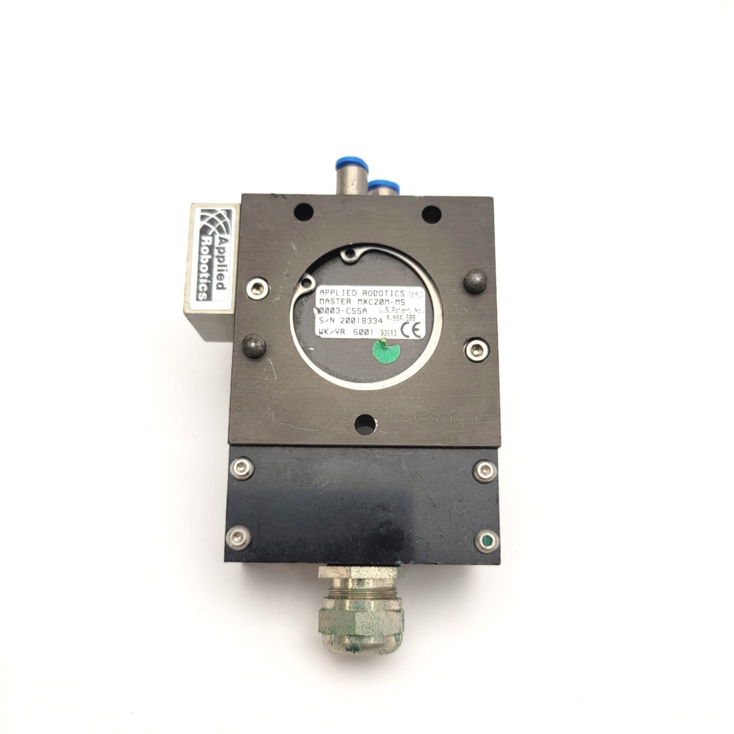 New Other Applied Robotics MXC20M-M5 Quick Connect Tool Change System 20Kg Cap 25 Contacts
