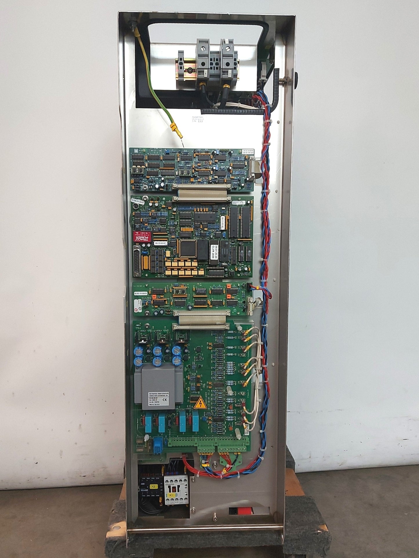 Used Trumpf 05-24-04-00/02 HL 506 P LASER Power Supply/Source 400VAC ñ10% 63A 50/60Hz