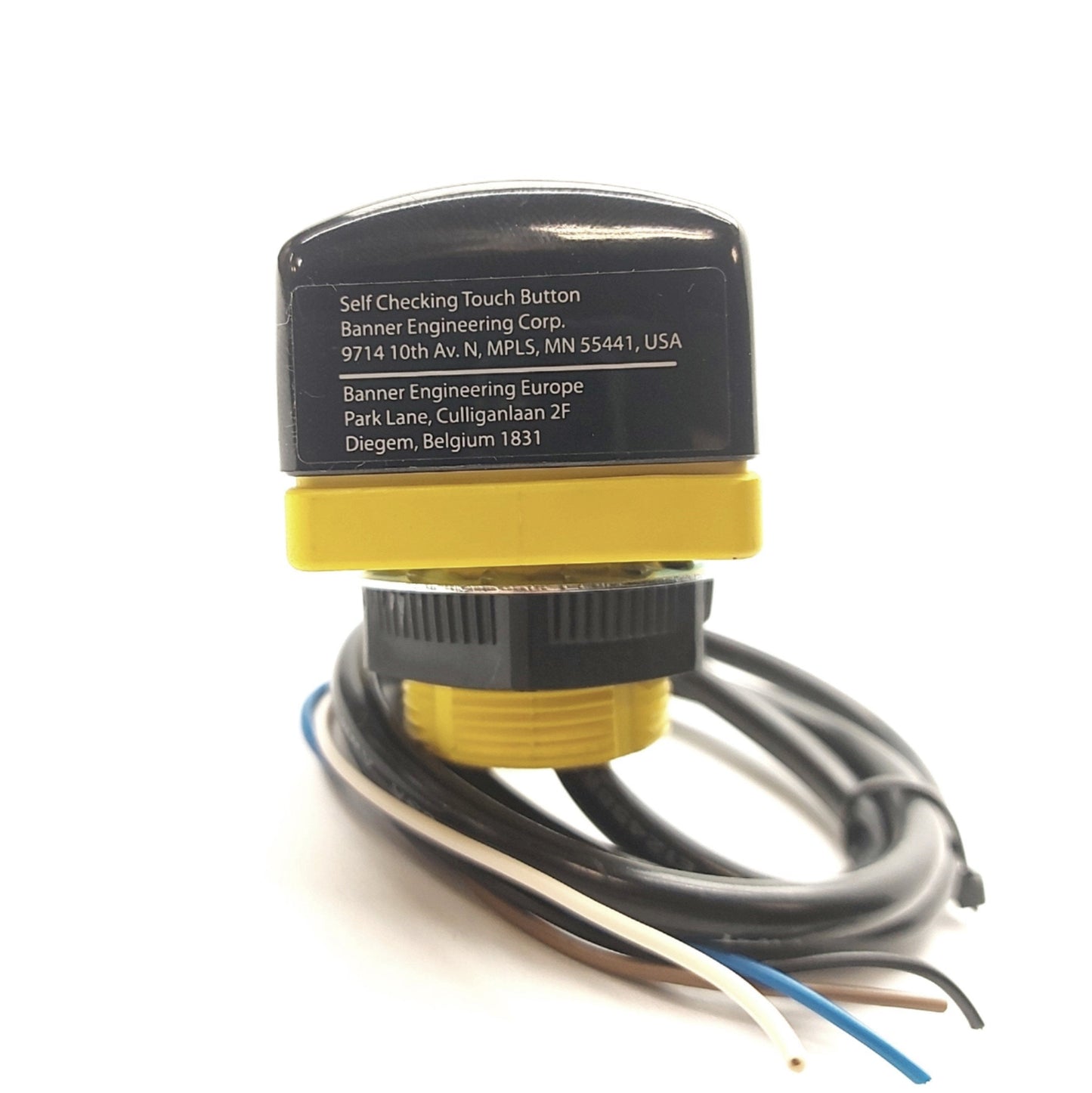 Used Banner STBVP6 Self-Checking Optical Touch Button, PNP, 4-Wire, 22", 10-30VDC
