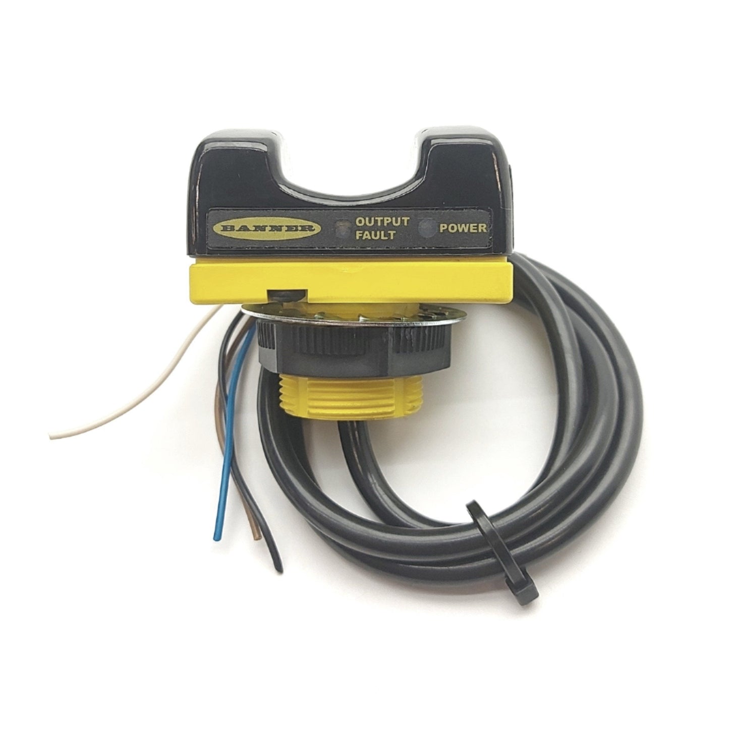 Used Banner STBVP6 Self-Checking Optical Touch Button, PNP, 4-Wire, 22", 10-30VDC
