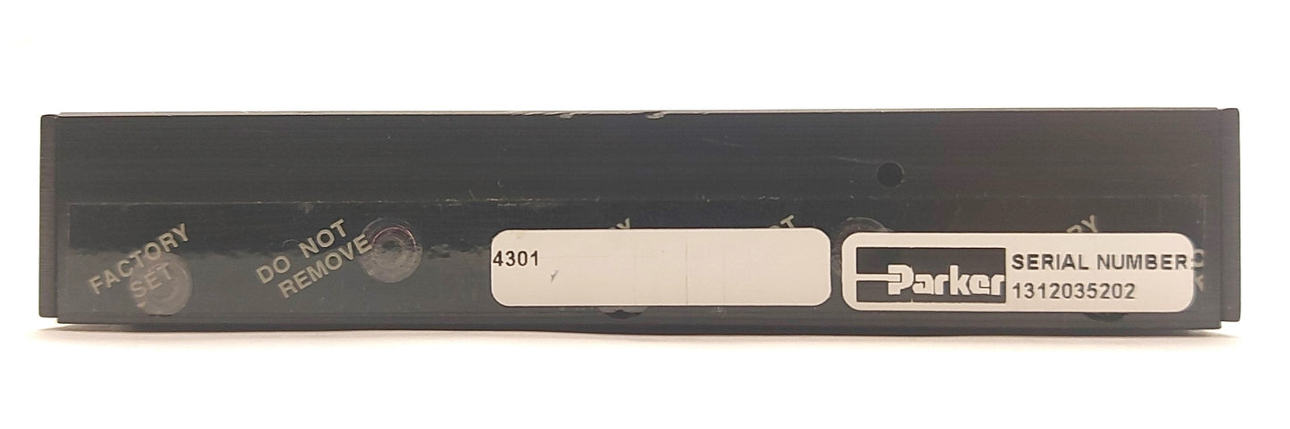 Used Parker 4301 Ball Bearing Slide, 3" Travel, 4 x 1¾ x ¾" Height, 55lb Capacity