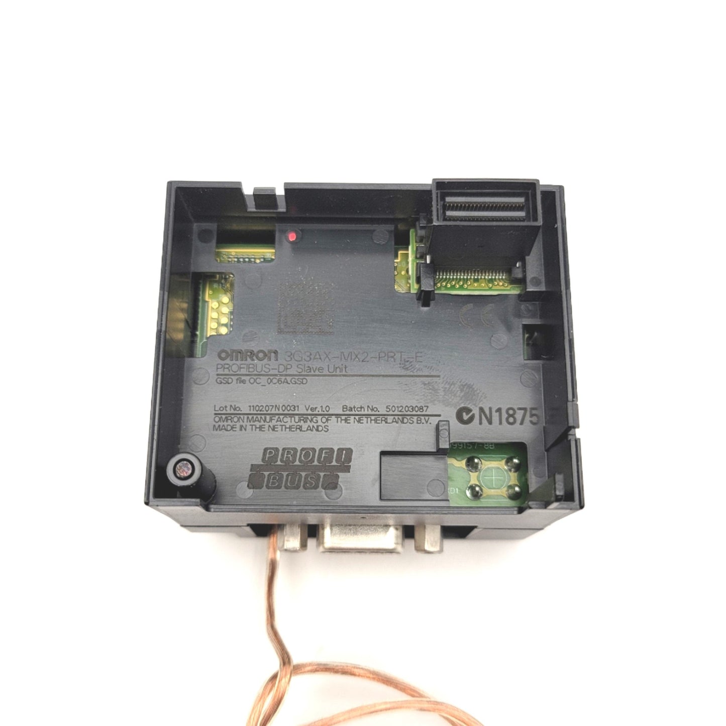 New Other Omron 3G3AX-MX-PRT-E PROFIBUS DP Communications Unit 9-Pin D-Sub RS-485
