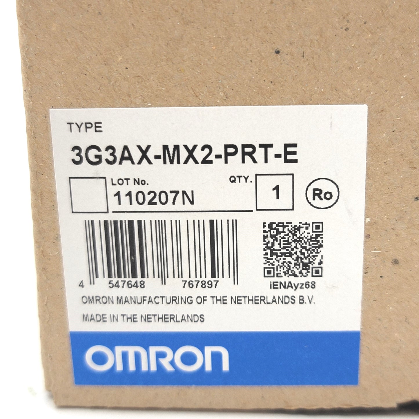 New Other Omron 3G3AX-MX-PRT-E PROFIBUS DP Communications Unit 9-Pin D-Sub RS-485