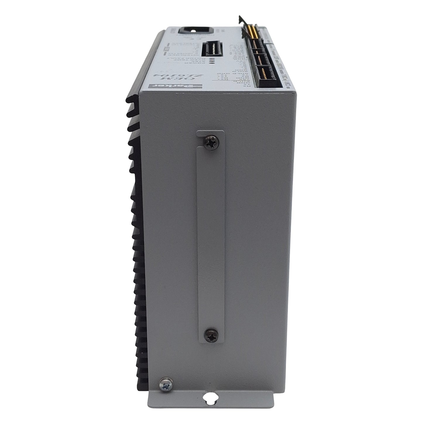 Used Parker OEMZL6104 Compumotor Stepper Motor Drive 1-Axis I/O In: 19 Out: 9 120VAC