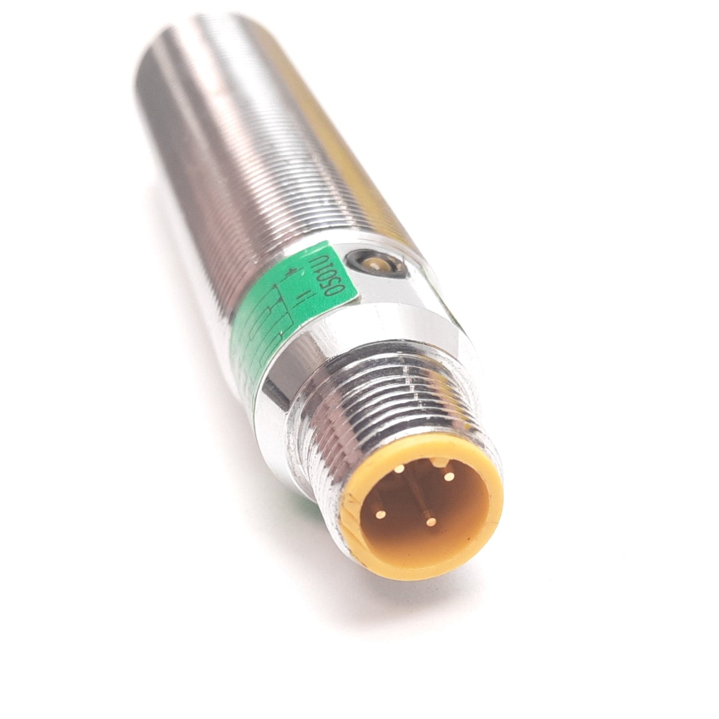 Used Turck BI5-M18-VN4X-H1141 Inductive Proximity Sensor, 5mm, 10-65VDC, NPN, M12