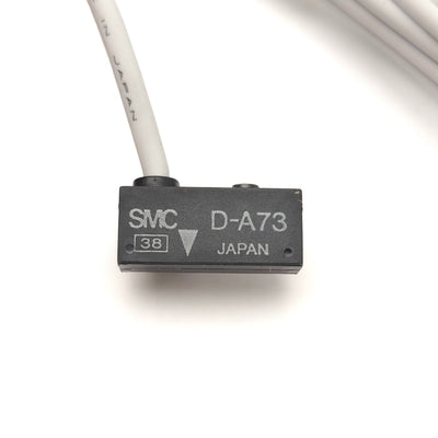 New SMC D-A73 Cylinder Position Reed Switch Sensor, 24VDC, 5-40mA, 2-Wire, 3 Meters