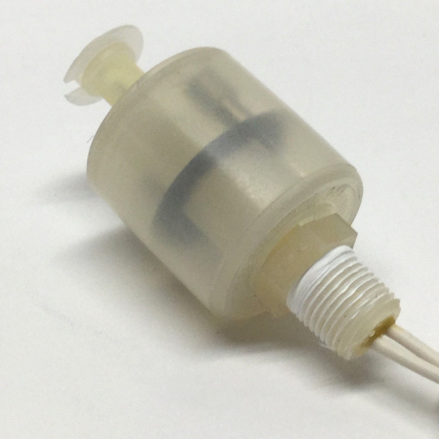 Used Compac 10-782-KR Liquid Level Float Switch Sensor 50W, 1/8" NPT, PVDF Kynar