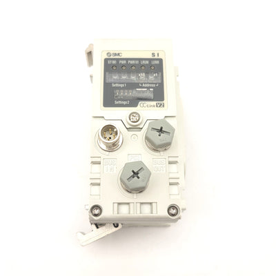 New Other SMC EX600-SMJ2 CC-LINK Ver. 2.0 Serial Interface Unit Sink/NPN 32 Outputs, 24VDC
