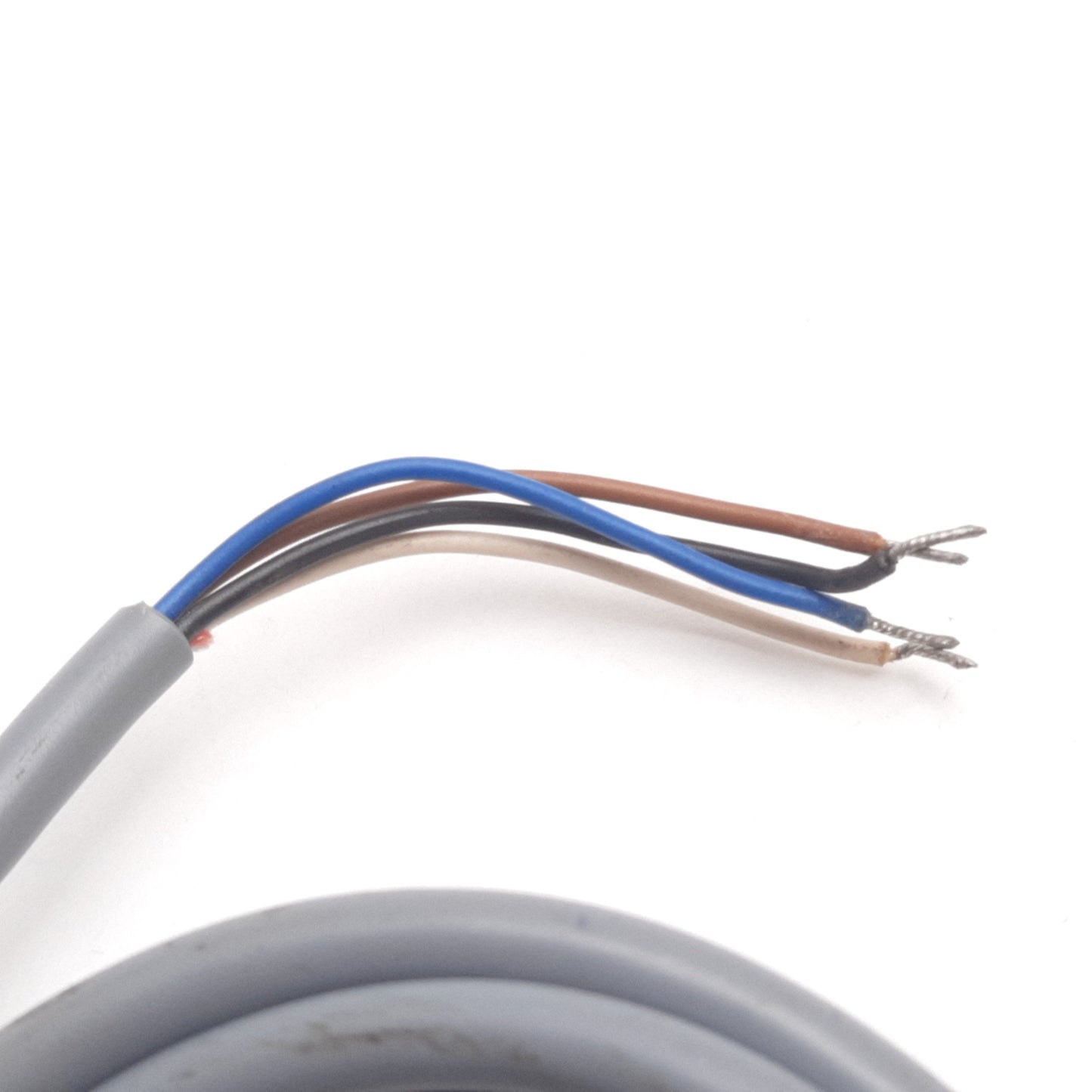 Used Turck Bi5-M18-VN4X Inductive Proximity Sensor, 5mm, 10-65VDC 200mA, NPN, 4-Wire