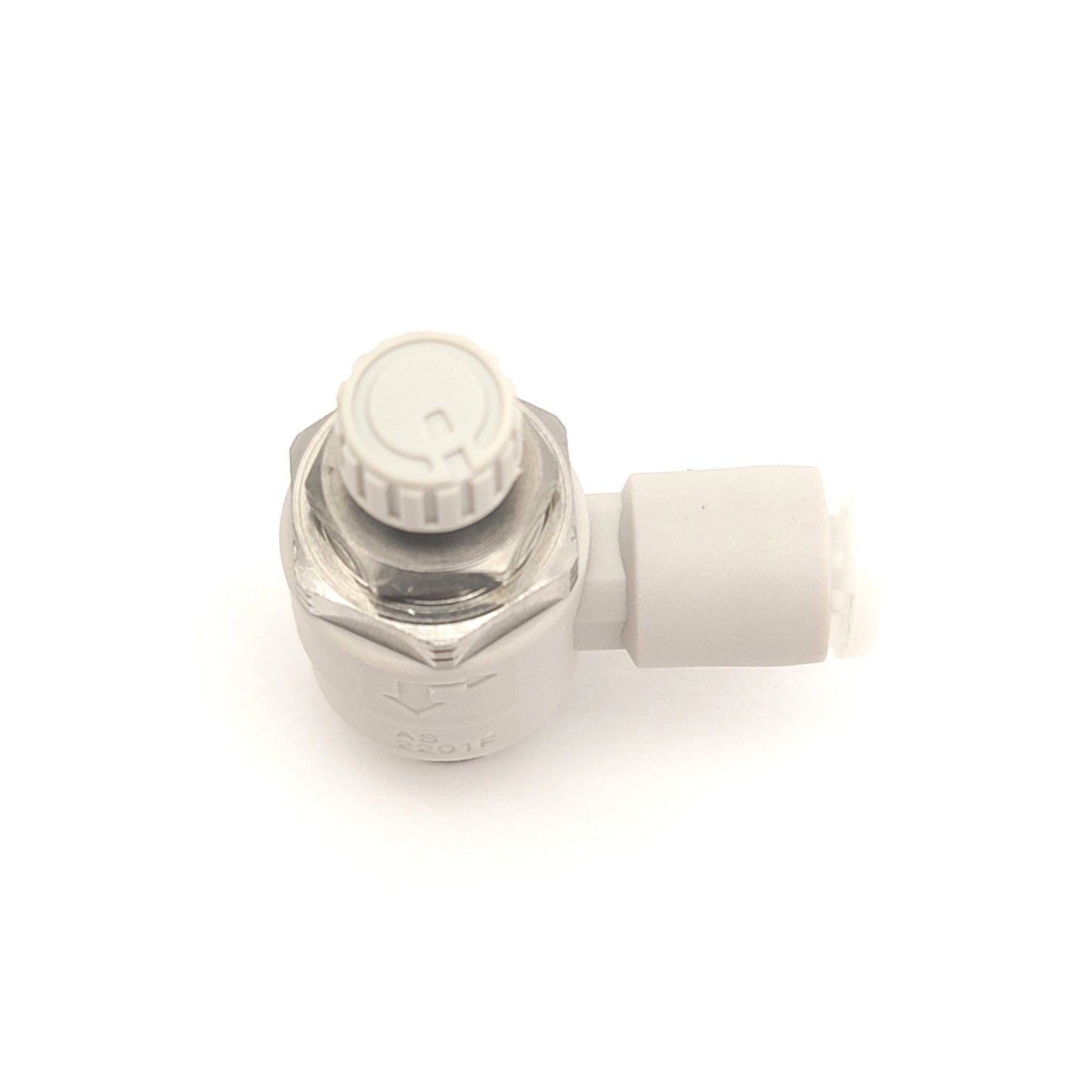 New SMC AS2201FG-N01-03 Speed/Flow Control Valve Fitting 1/8"NPT to 5/32" One Touch