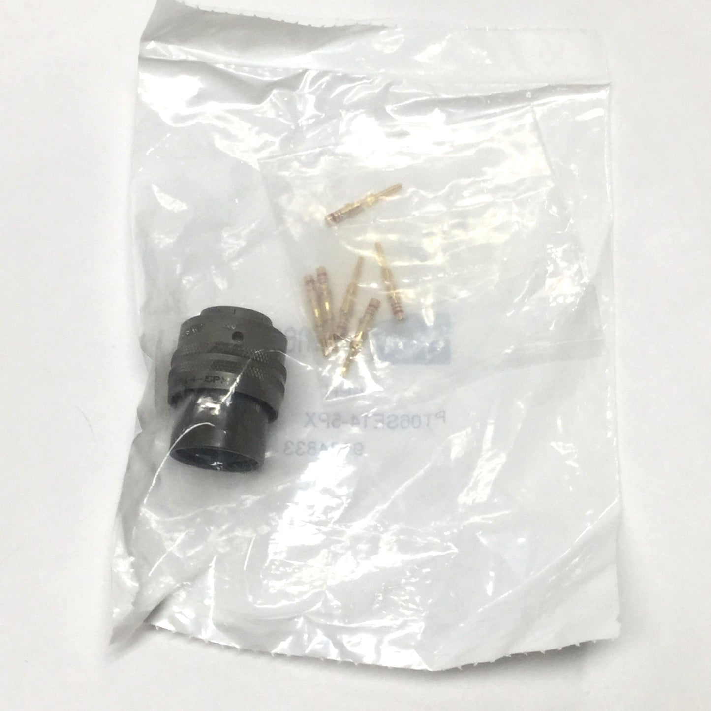 New Amphenol PT06SE14-5PX MIL Spec Circular Connector Bayonet Plug, 5-Pos, 13A