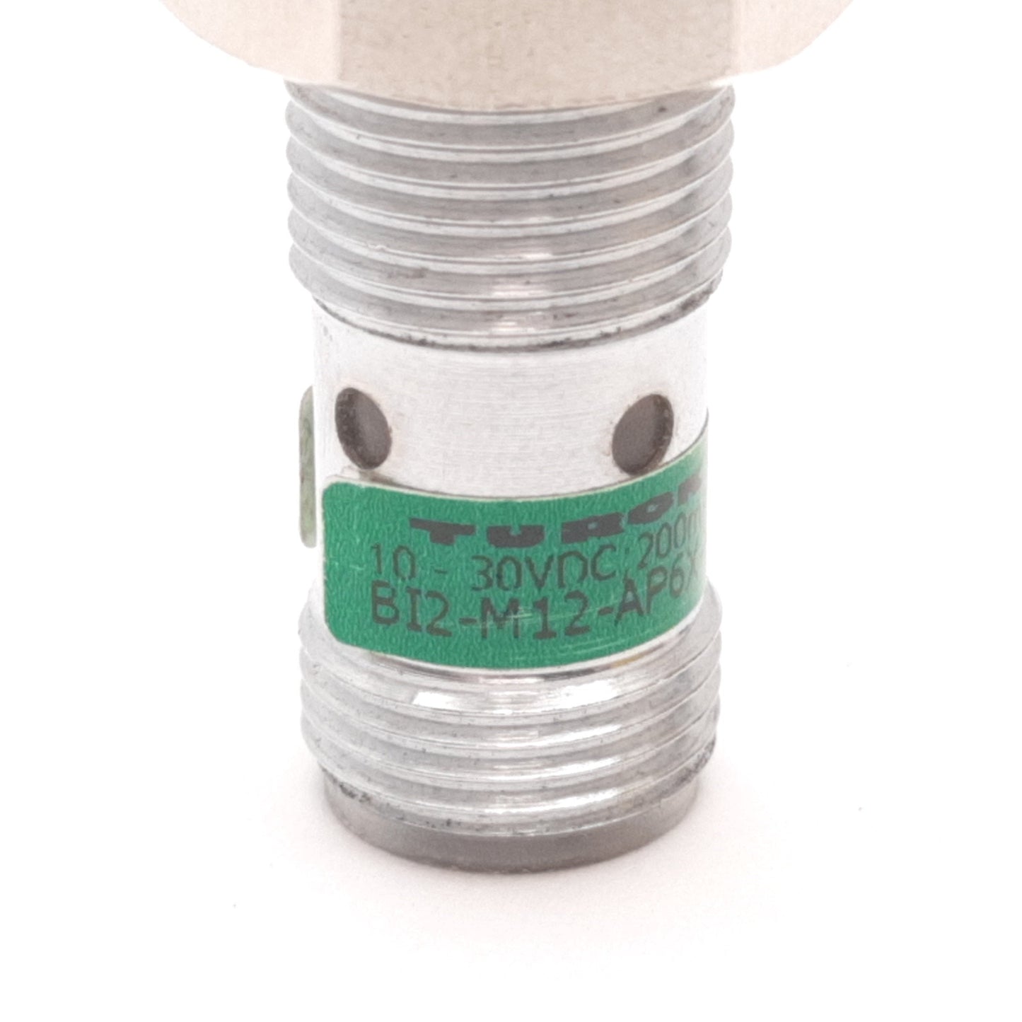 Used Turck Bi2-M12-AP6X-H1141 Inductive Proximity Sensor, 2mm, 10-30VDC, PNP N/O