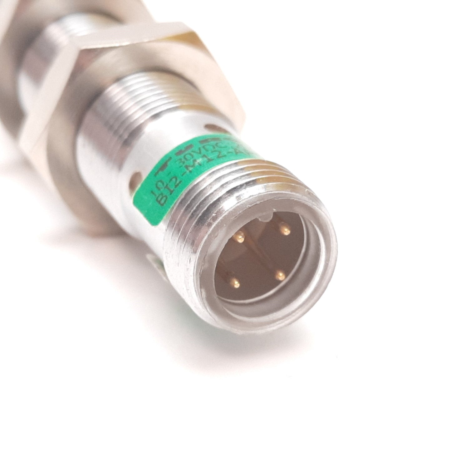 Used Turck Bi2-M12-AP6X-H1141 Inductive Proximity Sensor, 2mm, 10-30VDC, PNP N/O