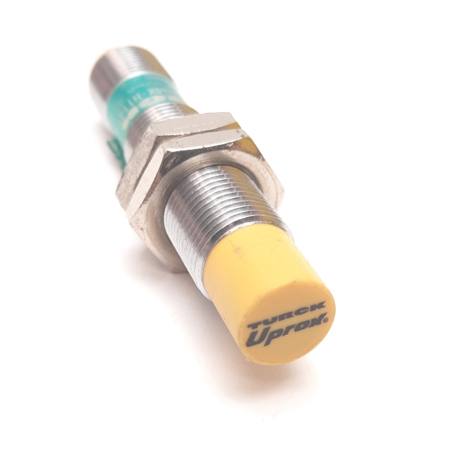 Used Turck Ni8U-M12-AN4X-H1141 Inductive Proximity Sensor, 8mm, 10-65VDC, NPN N/O