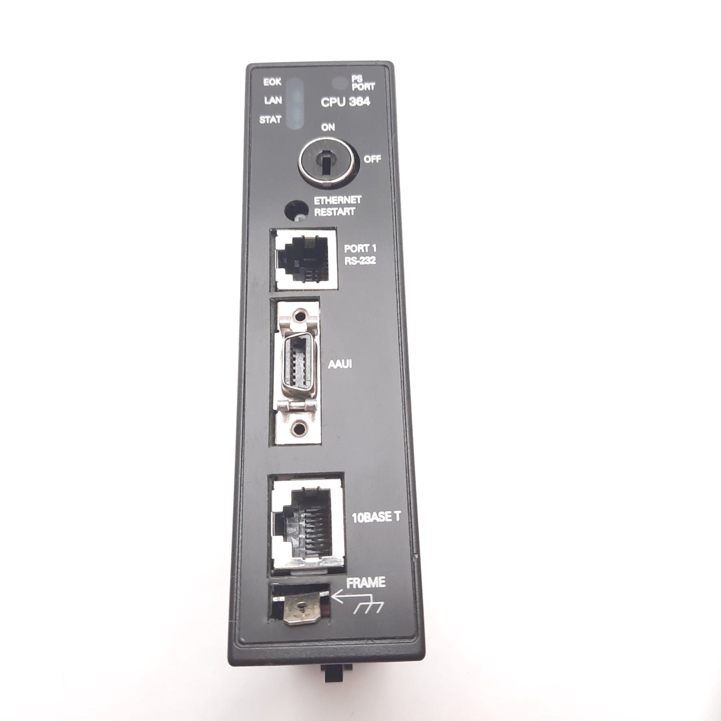 Used GE Fanuc IC693CPU364-AC PLC CPU Module, 240k User Memory, Ethernet Communication