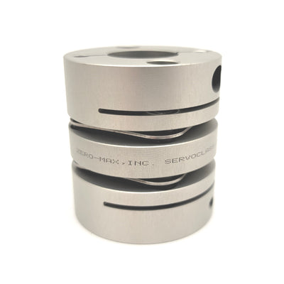 New – Open box ZERO-MAX SC050 Servo Class Double Flex Coupling 12mm Bore To 1" Bore, 221in-lbs