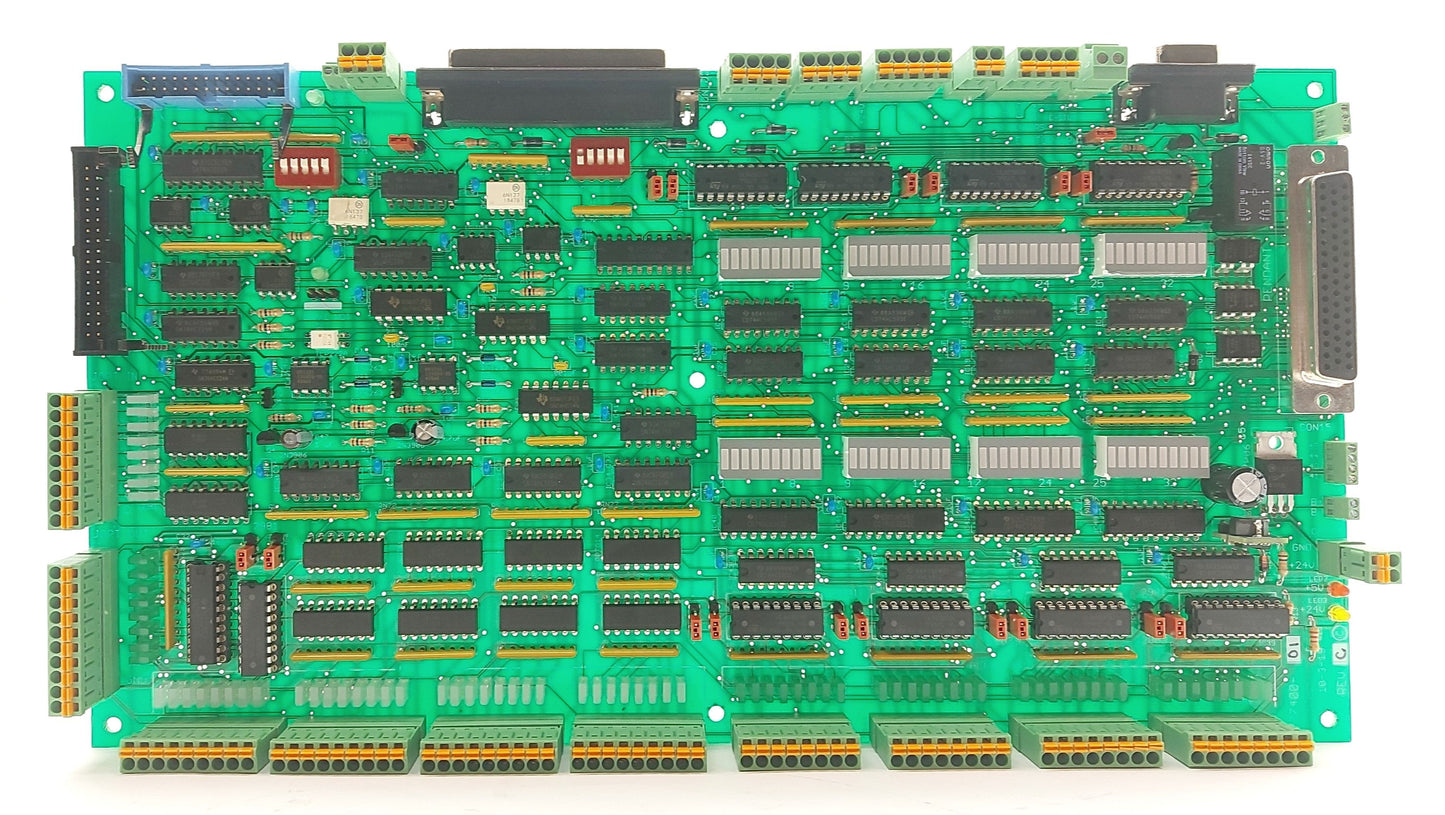 Used Amada Miyachi 4-77400-01 Rev. C Welder Gen 2 I/O Circuit Board PCB