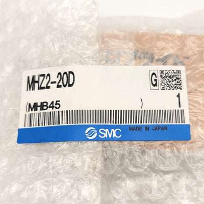 New SMC MHZ2-20D Parallel Type Pneumatic Gripper 20mm Bore, 10mm Stroke, 0.1-0.7MPa