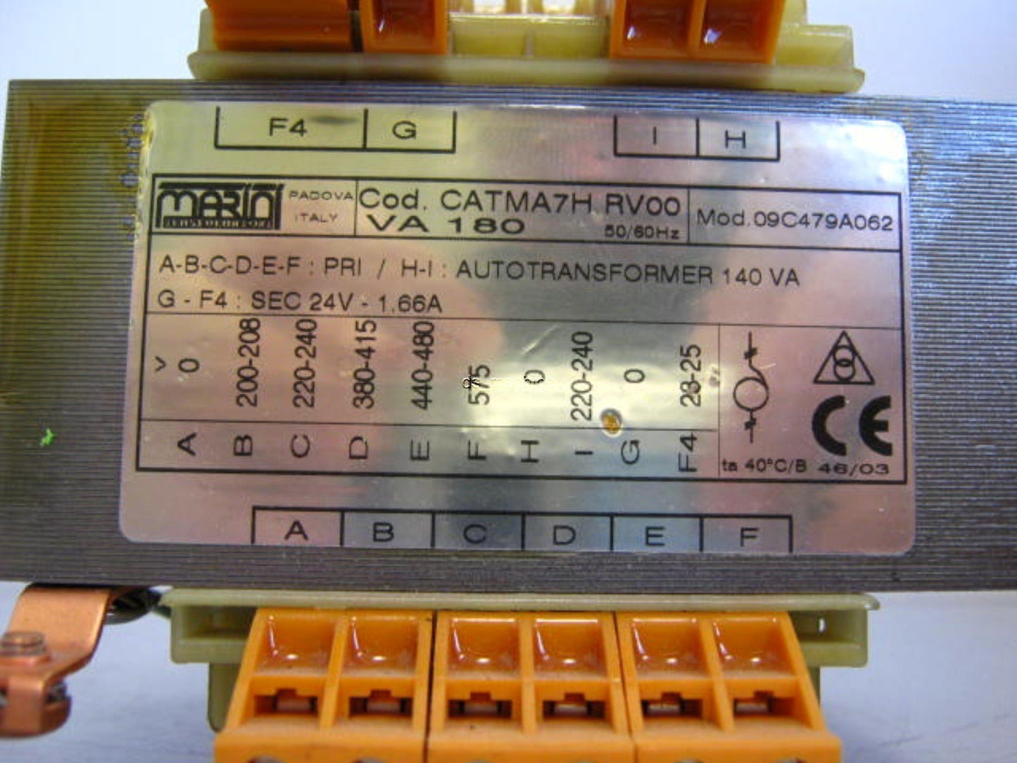Used Carel Replacement Transformer URKTR30000 UE020 UE060 09C479A062 CATMA7H RV00