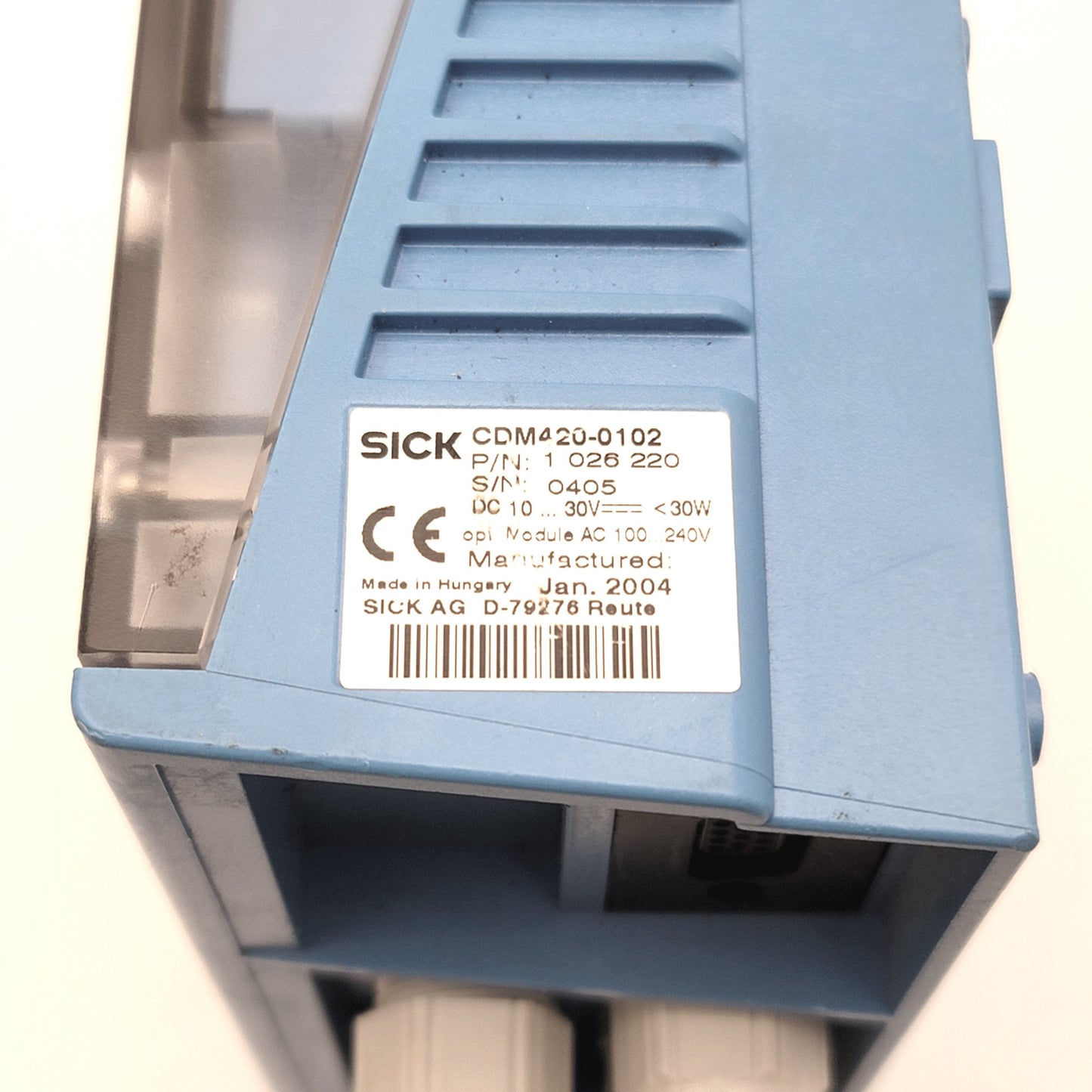 Used SICK CDM420-0102 1026220 4DPROCONNECTIVITY Connection/Power Supply Module