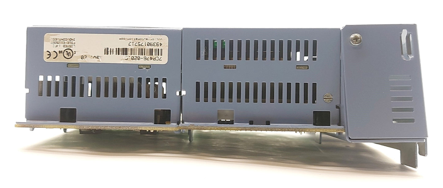 Used B&R 7CP476-020.9 2003 CPU PLC w/Expansion 4x Modules 750KB RAM RS-232/CAN 24VDC