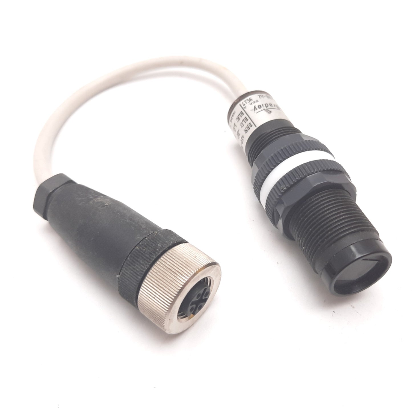 Used Allen Bradley 42CA-D1JNB-A2 Photoswitch Photoelectric Sensor, 3-100mm, 10-30VDC