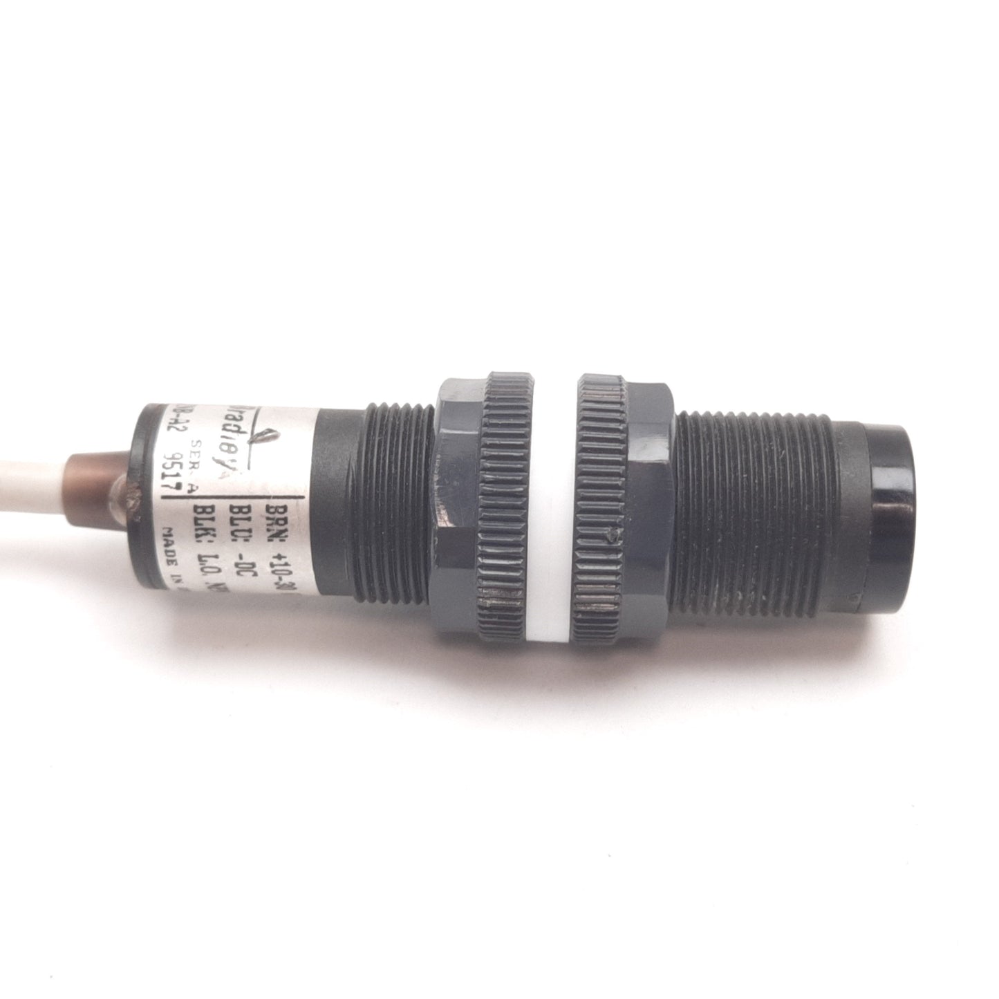 Used Allen Bradley 42CA-D1JNB-A2 Photoswitch Photoelectric Sensor, 3-100mm, 10-30VDC