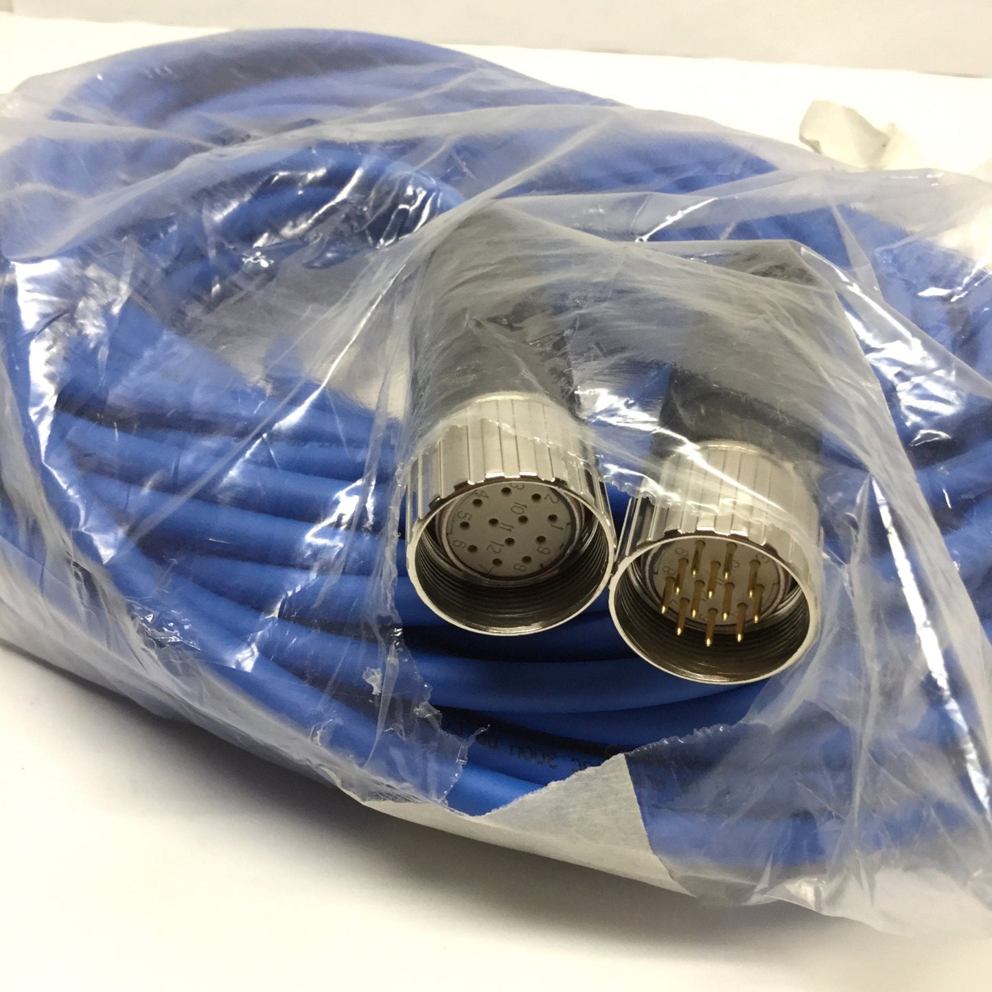 New – Open box Turck CSNM CKNM 12-9-22 Cordset Cable M23 12-Pin, 9-Wire Male to Female, 22m