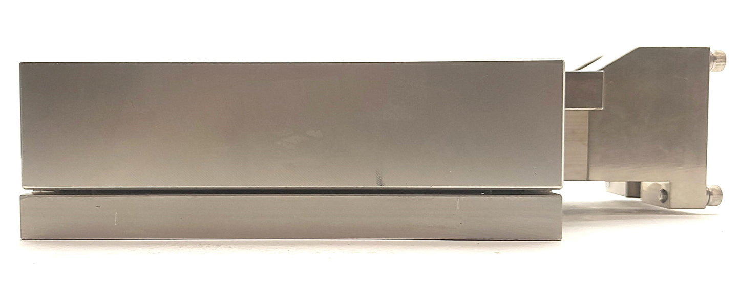 Used Parker 008-7780 SS Cross Roller Leadscrew Linear Stage 4" Travel 6x6" NEMA 23