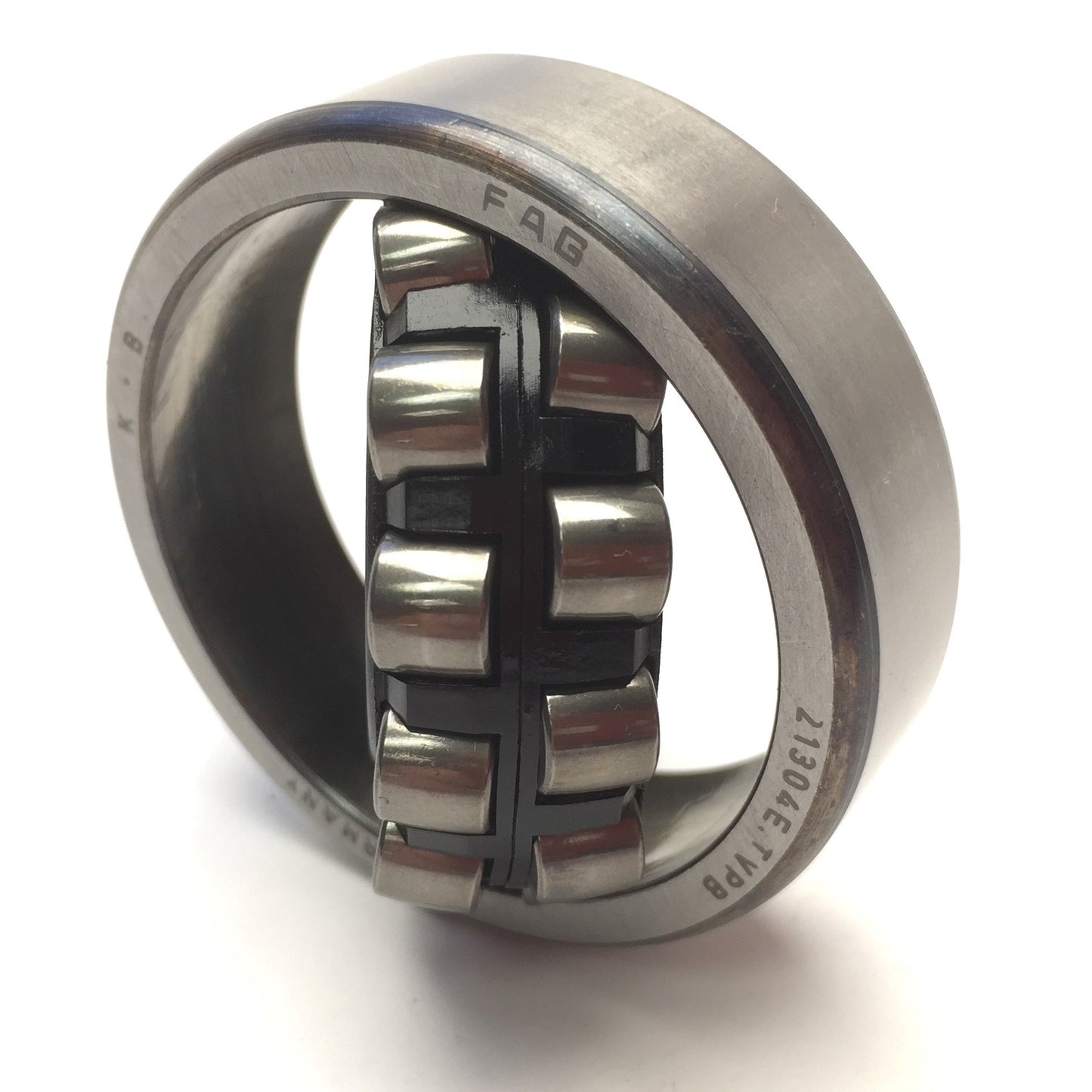 New – Open box FAG 21304E.TVPB Spherical Roller Bearing Open Polyamide Cage ID 20, OD 52 W 15mm