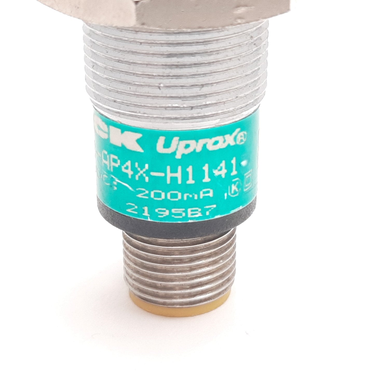 Used Turck Bi5U-M18-AP4X-H1141 Inductive Proximity Sensor, 5mm, 10-65VDC 200mA, PNP