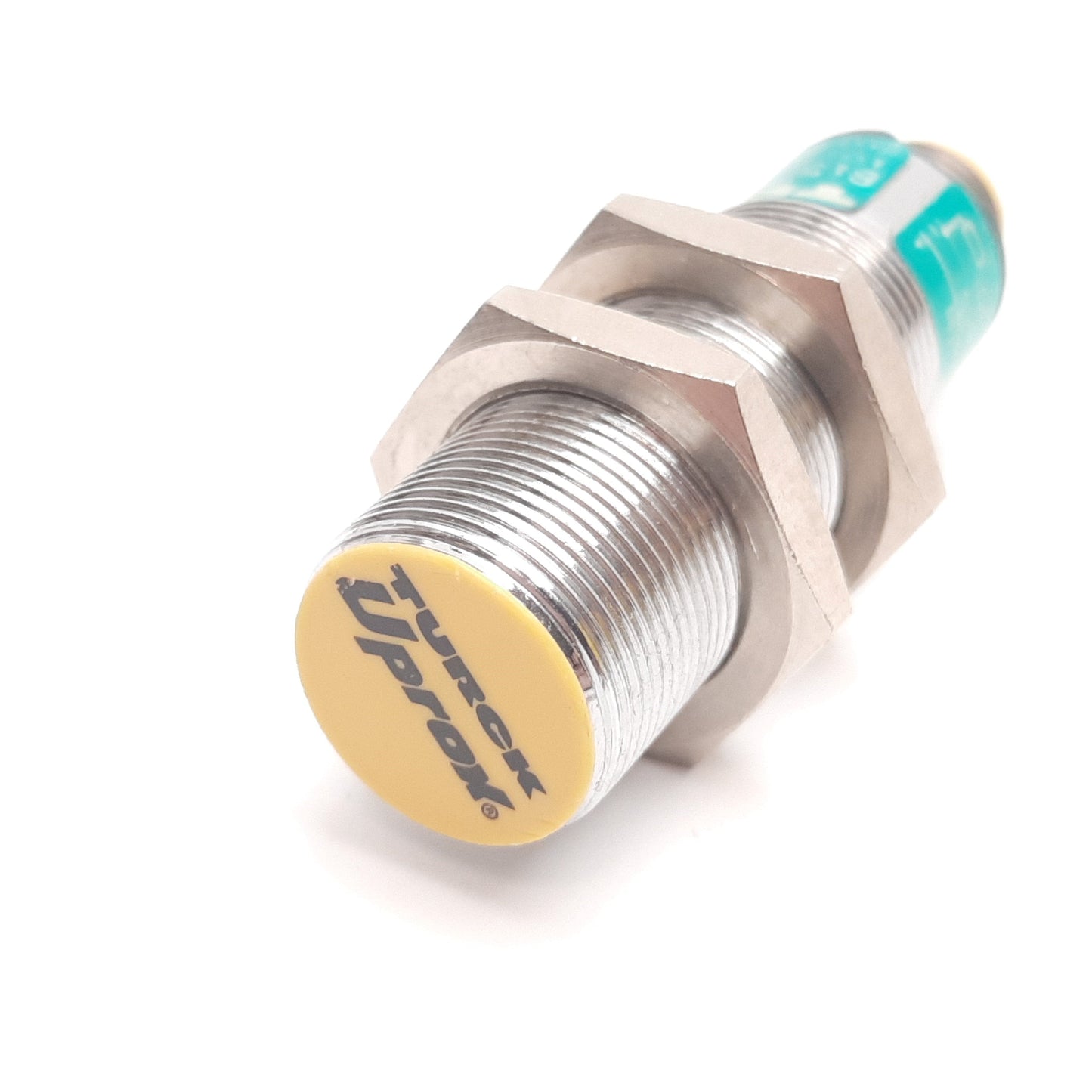 Used Turck Bi5U-M18-AP4X-H1141 Inductive Proximity Sensor, 5mm, 10-65VDC 200mA, PNP